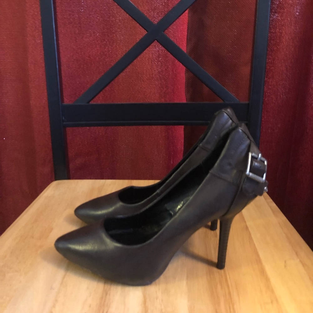 Brown heels